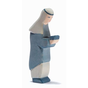 Ostheimer Holzfigur König blau orientalisch