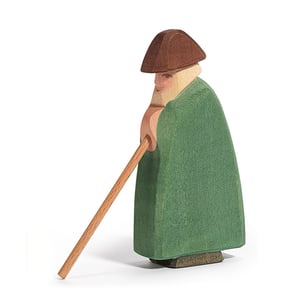 Ostheimer Holzfigur Schäfer mit Stab