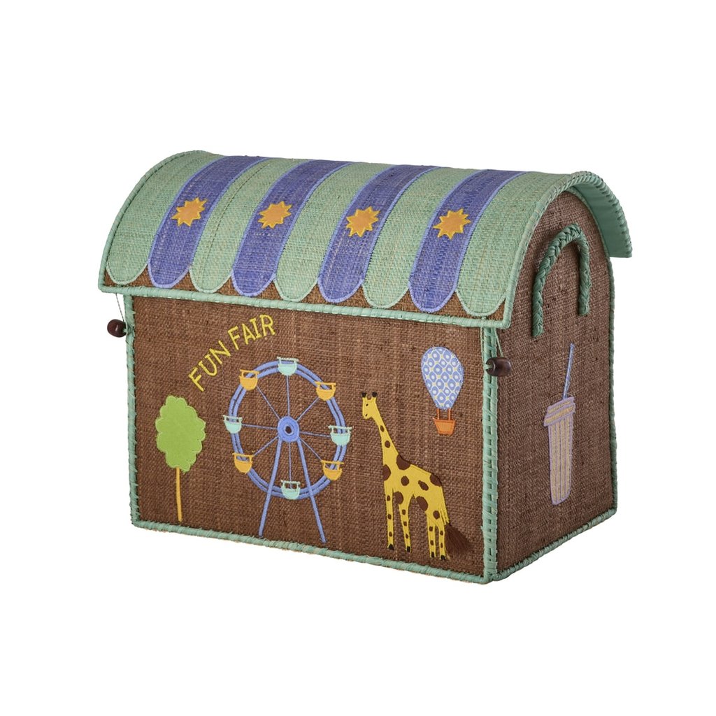 Rice Raffia Kleines Aufbewahrungshaus Fun Fair, tea 3