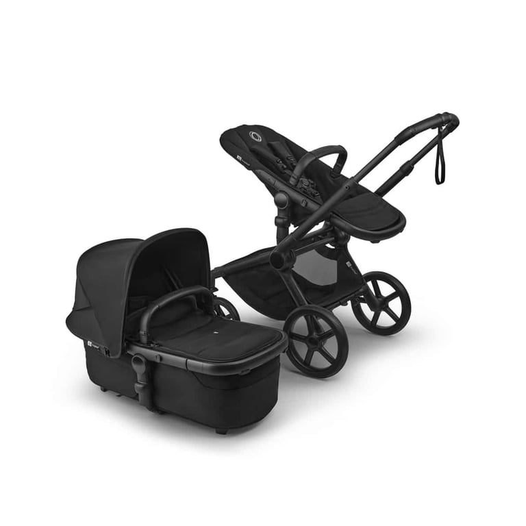 Bugaboo Fox⁵ Renew Kinderwagen Komplett-Set, Black/ Herritage black - Herritage black
