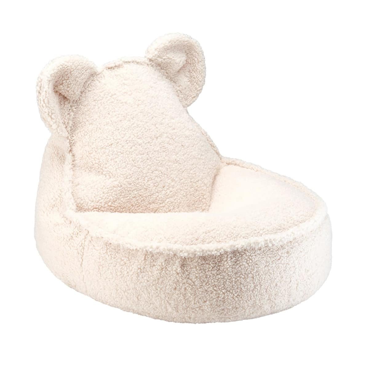 Wigiwama Teddy Bär Sitzsack, Cremeweiß