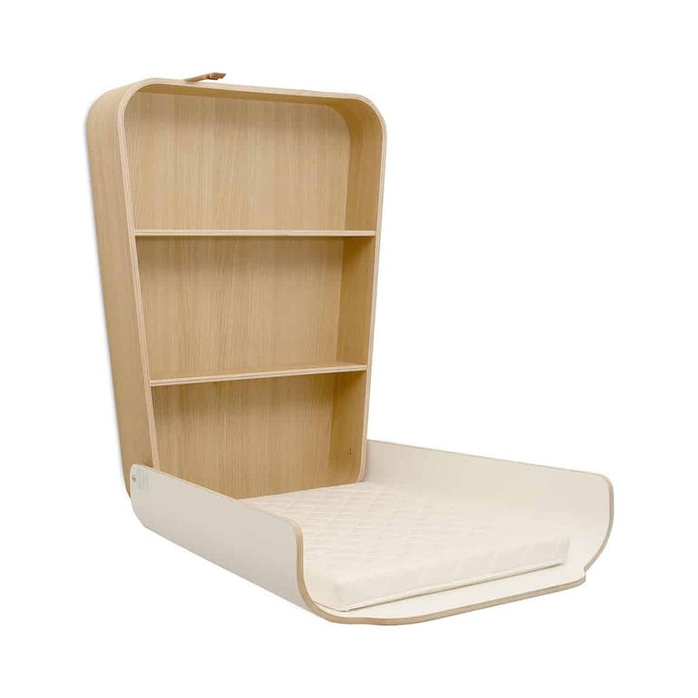 Charlie Crane Klappbarer Wandwickeltisch NOGA, White