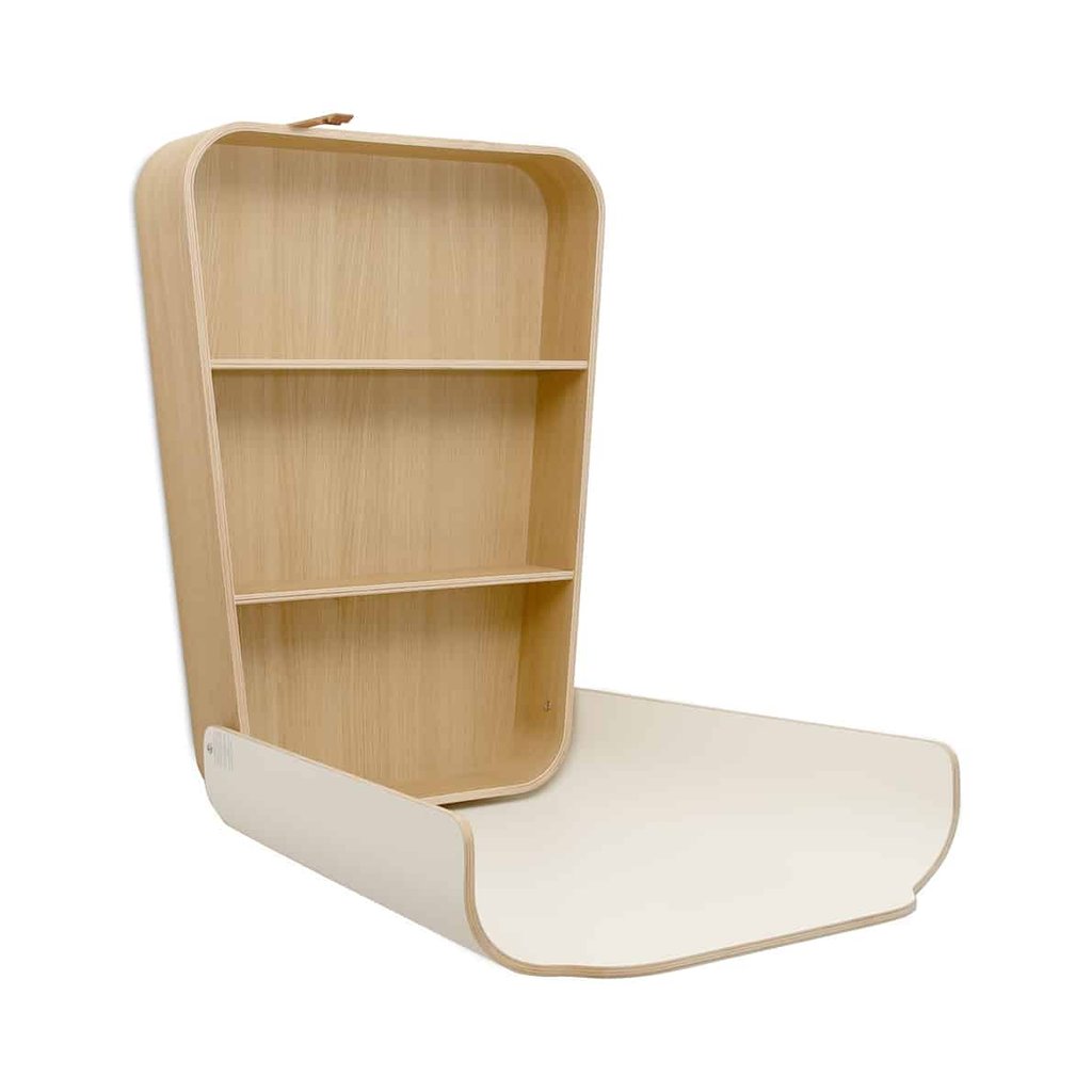 Charlie Crane Klappbarer Wandwickeltisch NOGA, White