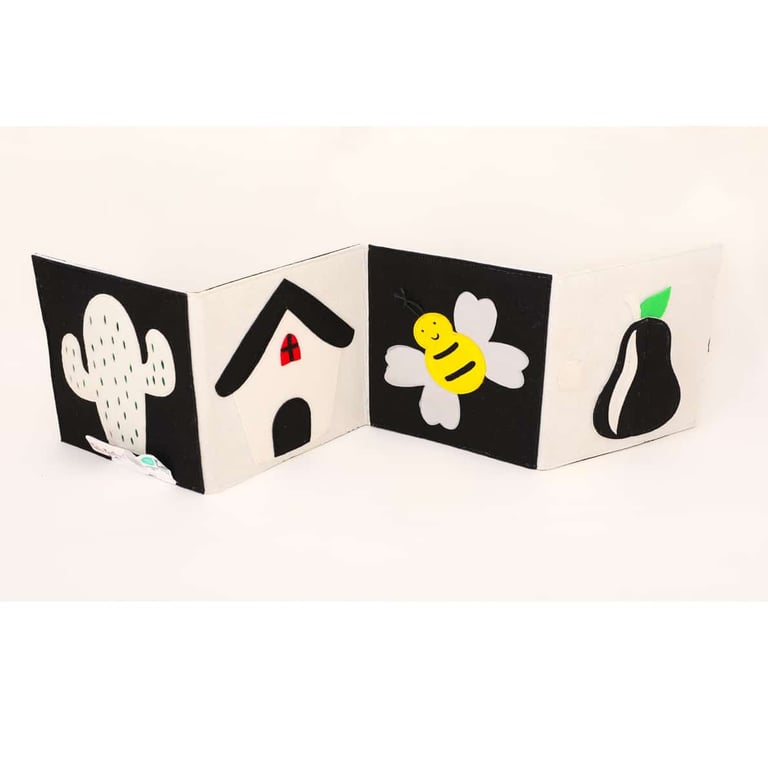 Jolly Designs Black and White - Hohe Kontraste Büchlein 1