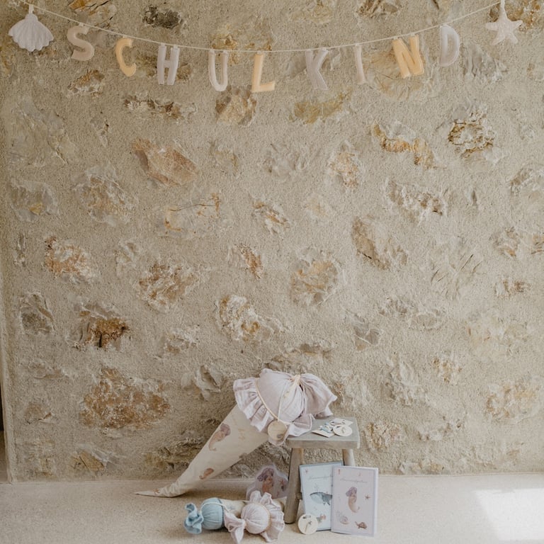 Leevje Girlande Anhänger Set seashell, turtle & starfish 2