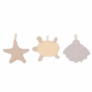 Leevje Girlande Anhänger Set seashell, turtle & starfish