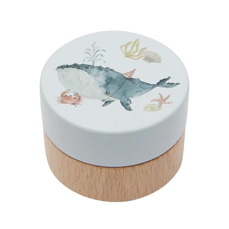 Leevje Milchzahn-/Schmuckdose Whale