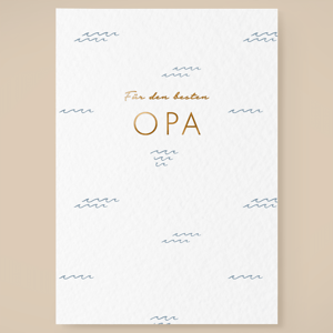 Leevje Postkarte Opa