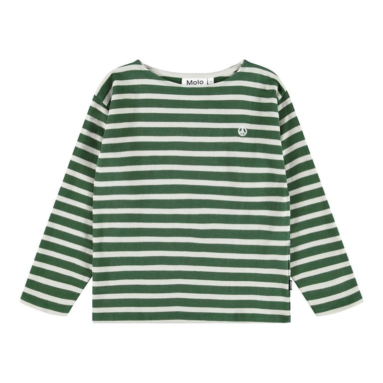 Molo Langarm-Shirt Rilder Pine Stripe