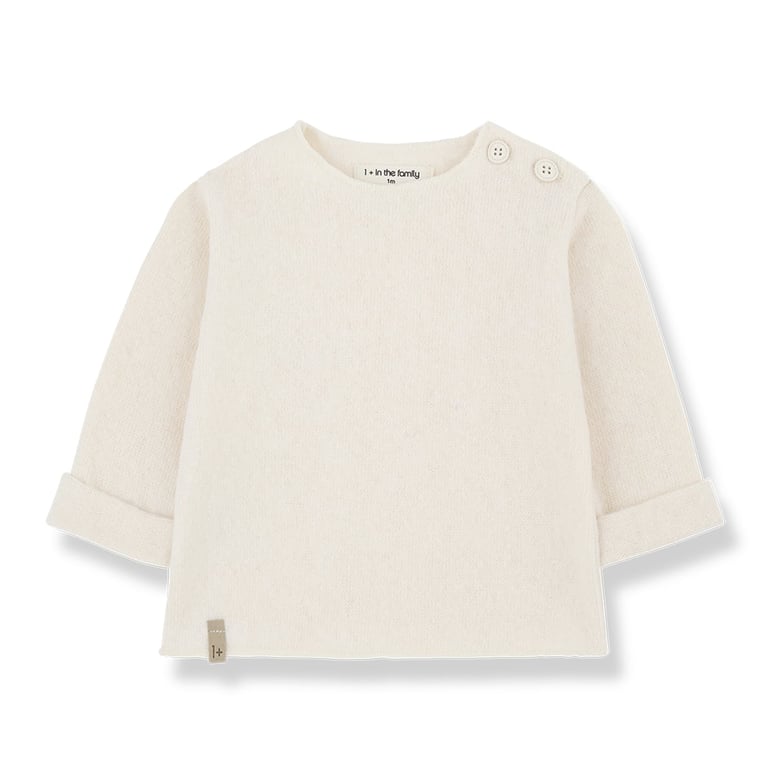 1+ in the family Langarm-Shirt Chapin, ecru