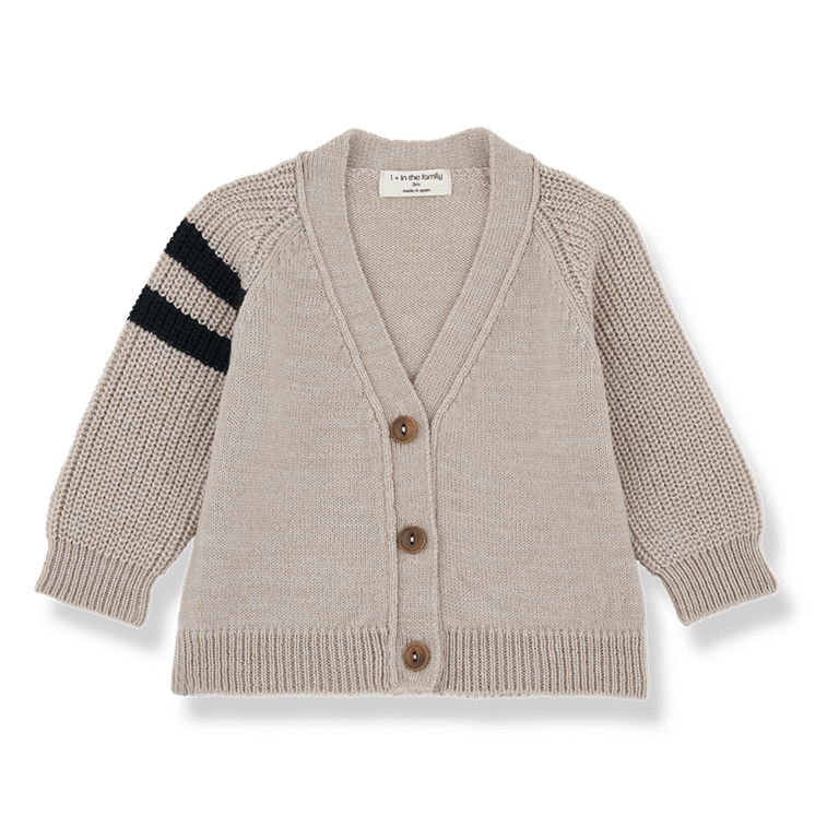 1+ in the family Strickjacke MARKUS, tortora