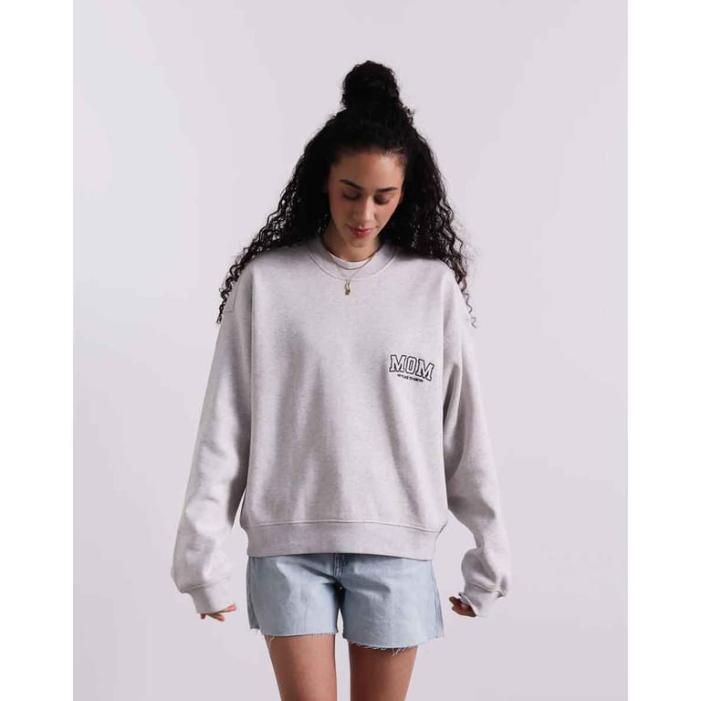 Famvibes Mom Sweater grau 1