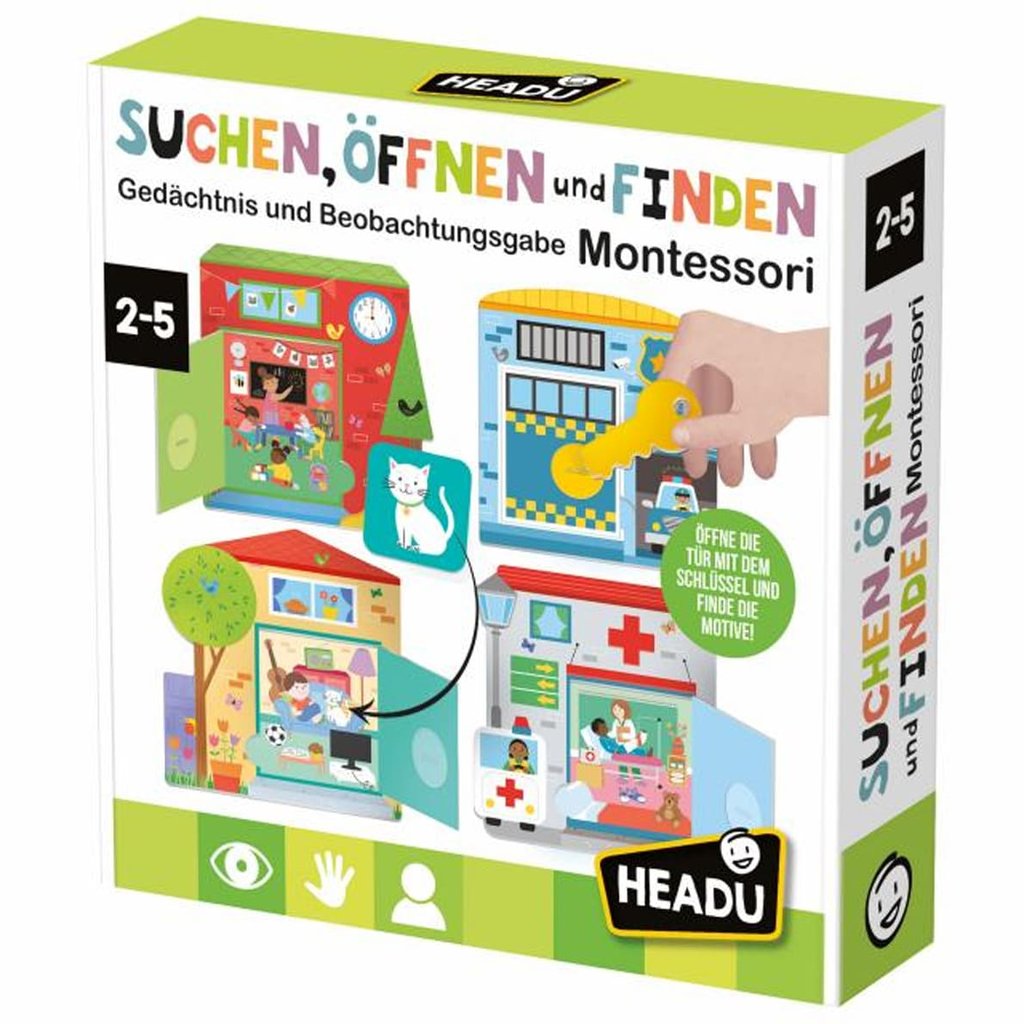 Headu Lernspiel Suchen, Öffnen und Finden