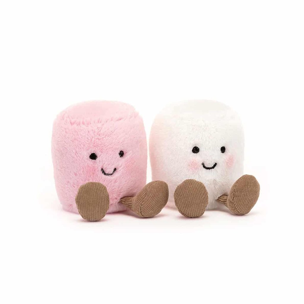 Jellycat Kuschelfreund Amuseables Pink and White Marshmallows