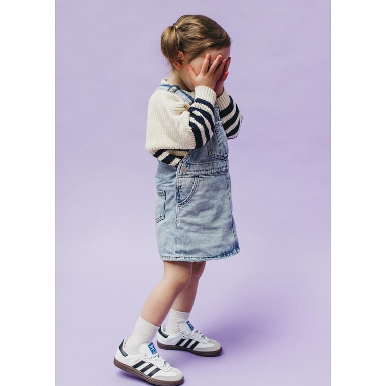 Jessi x Vacvac Stricksweater 2.0 Limited Kids Navy Stripes 1