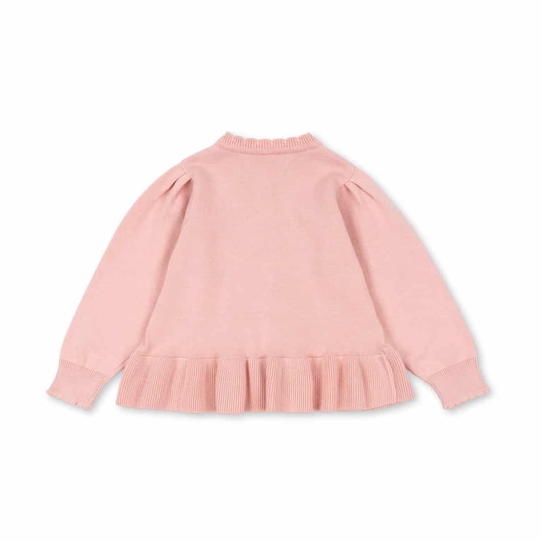 Konges Sløjd Cardigan Strickjacke Soleil, Silver pink 1