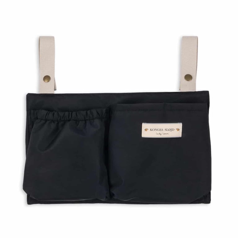 Konges Sløjd Kinderwagen-Tasche All you need, black