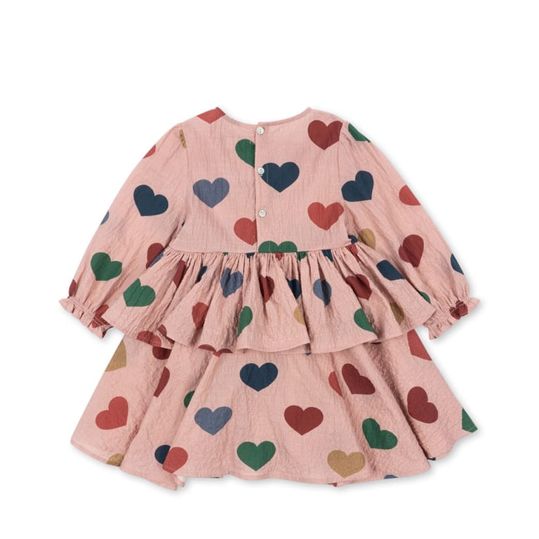 Konges Sløjd Kleid Elin, Rose Coloré 1