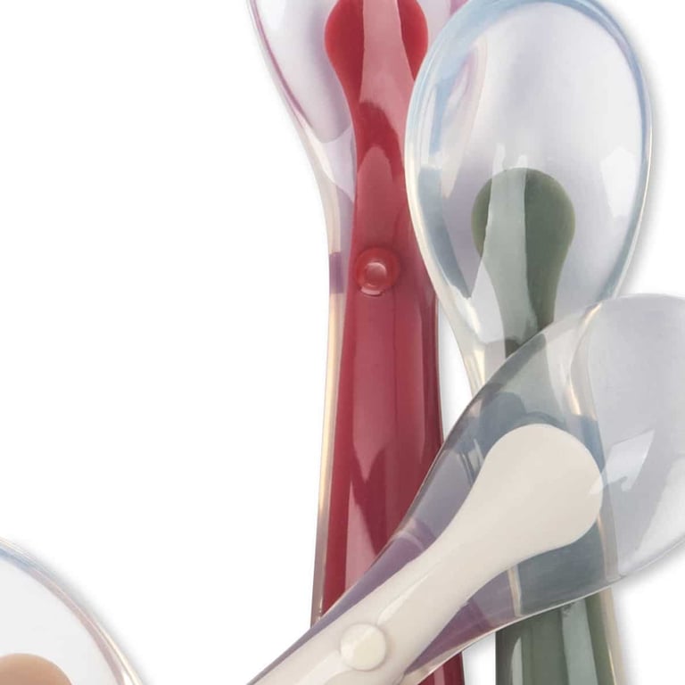 Konges Sløjd Silikon-Babylöffel, forest mix (4er-Pack) 1