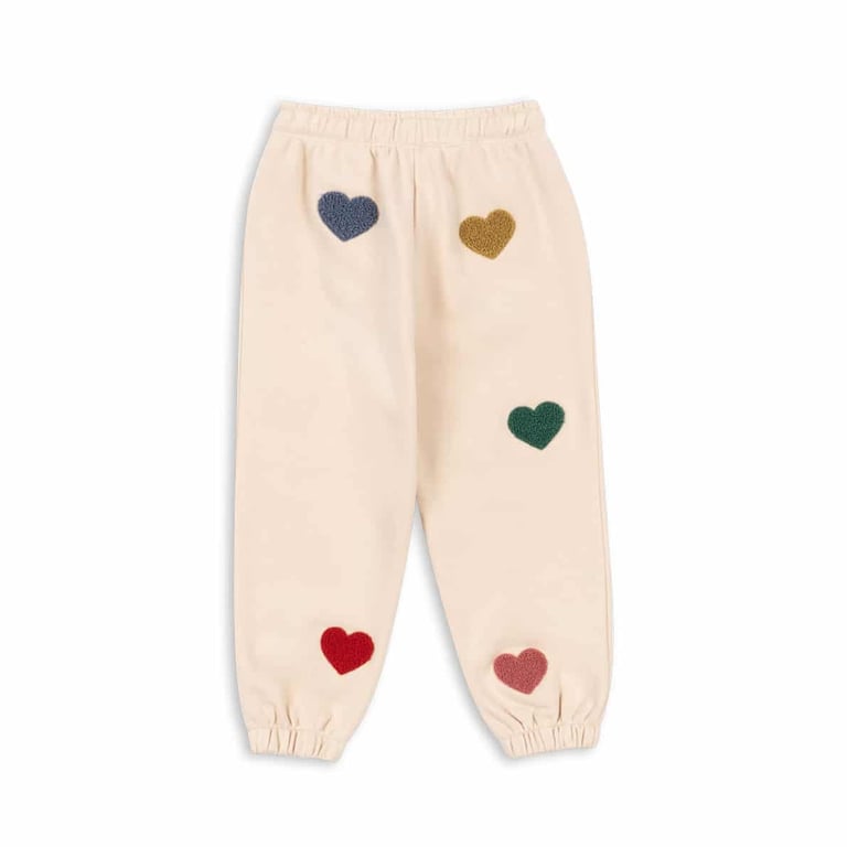 Konges Sløjd Sweat Pants Lou Terry, Multi heart 1