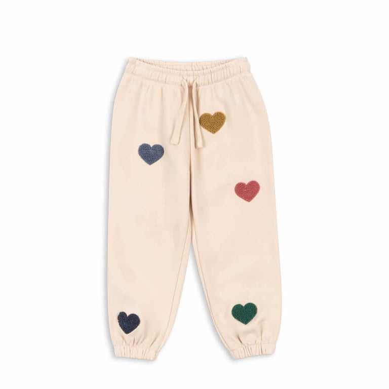Konges Sløjd Sweat Pants Lou Terry, Multi heart