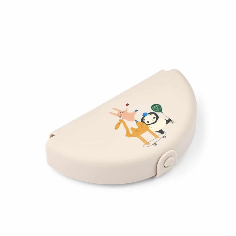 Liewood Faltbare Snackbox Eugene Around the world/ Sandy