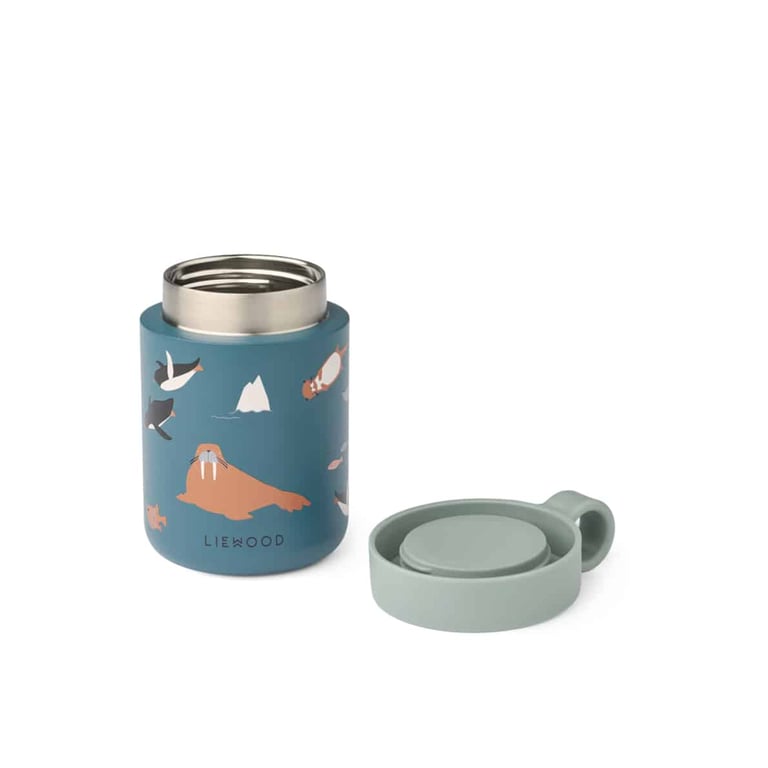Liewood Food Jar Kiani Arctic Sea / Ocean view 1