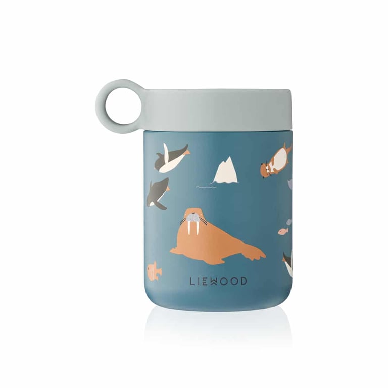 Liewood Food Jar Kiani Arctic Sea / Ocean view