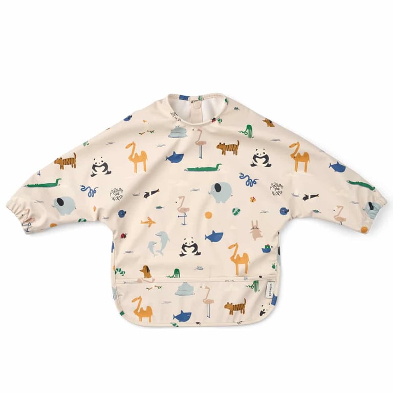 Liewood Lätzchen Merle Cape, Around the world/ Sandy