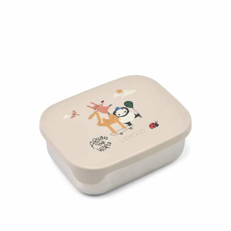 Liewood Lunchbox Arthur Around the world/ Sandy
