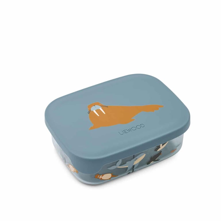 Liewood Lunchbox Arthur Tritan Arctic Sea/ Ocean view