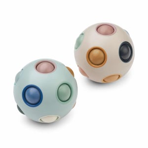 Liewood Puzzle Ball Solene 2-er Pack, Ice blue multi mix