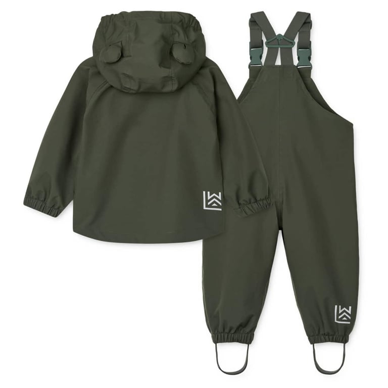 Liewood Regenbekleidungsset Manu Hunter green 1