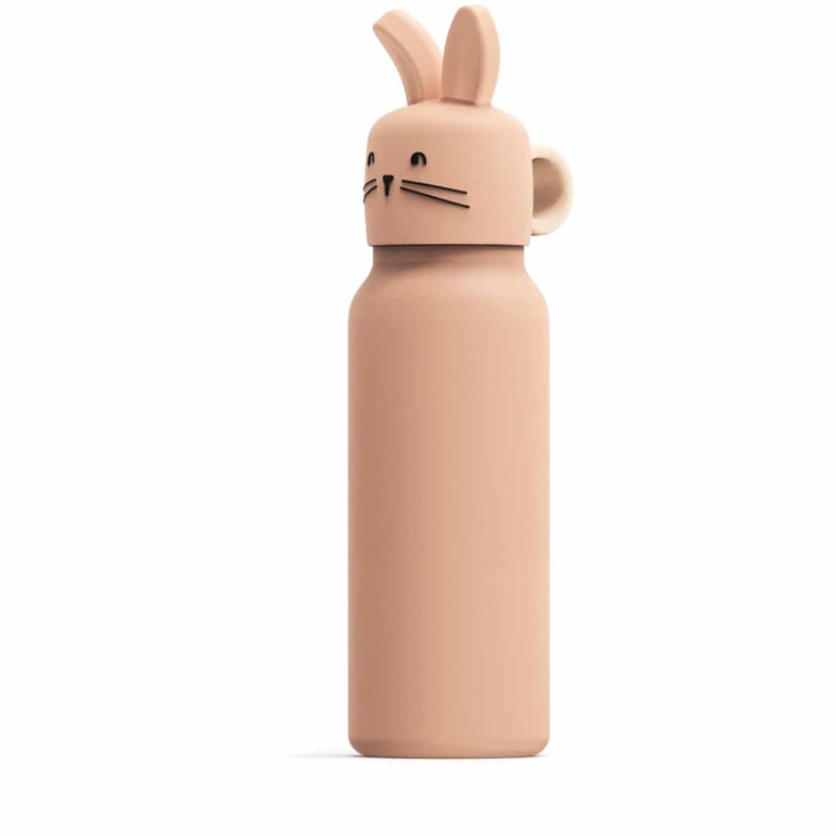 Liewood Wasserflasche Falk mit Rabbit Deckel 350 ml, Pale tuscany