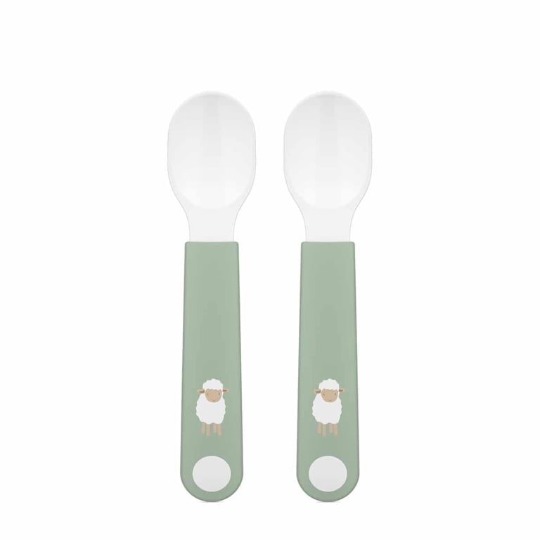 Mepal Lernlöffel Set Mio 2 Stück little farm
