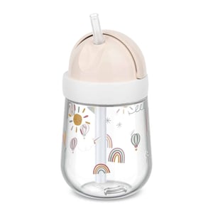 Mepal Trinkhalmbecher Mio 300 ml, sunshine and rainbows