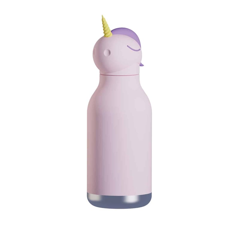 Asobu Trinkflasche Bestie Animal Bottle, 475 ml Unicorn