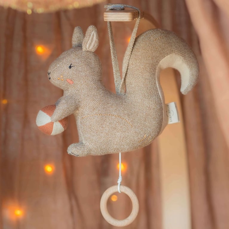 Baby Bello Musik Mobile Scully the Squarrel 1