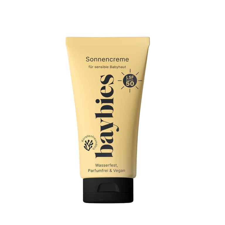 Baybies Sonnencreme für die sensible Babyhaut LSF 50 - hoch