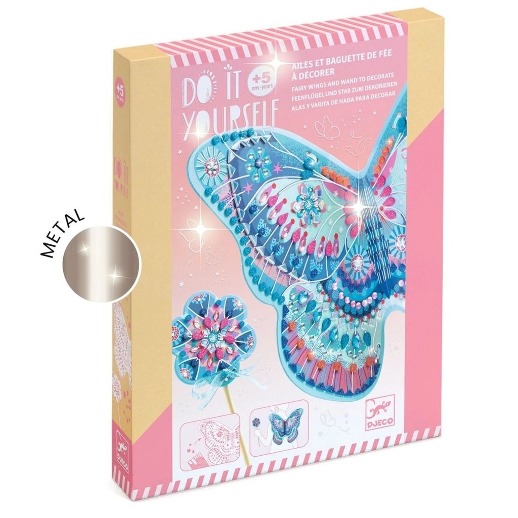 Djeco DIY Feenflügel & Zauberstab