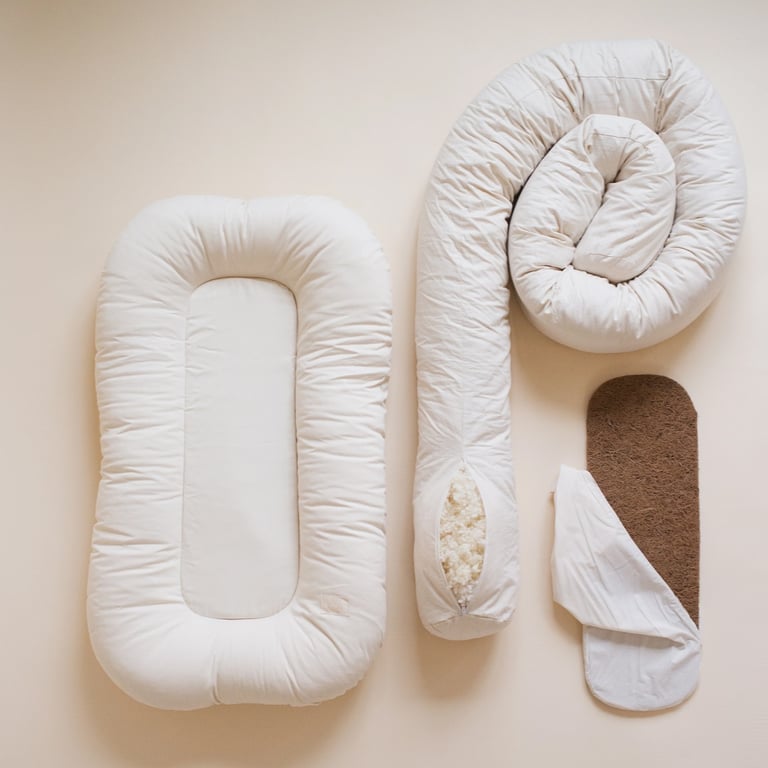 Hogi Baby Nest organic, sand natur