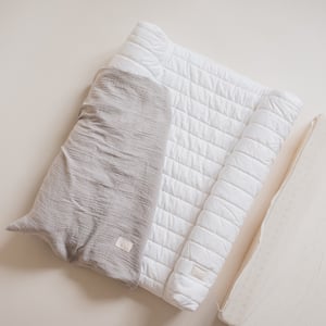 Hogi Bezug zu Wickelauflage Hevea Hug, warm sand