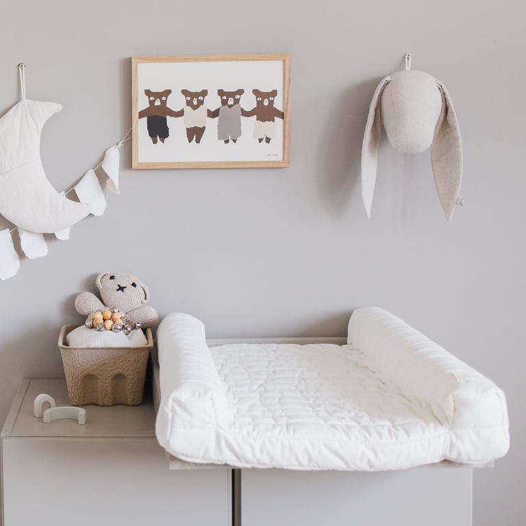 Hogi Natur Wickelauflage Hevea Hug 1