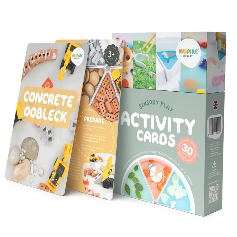 Inspire My Play Sensory Play Aktivitätskarten Deutsch