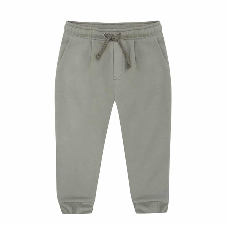 Leevje Jogginghose aus Bio-Baumwolle, olive