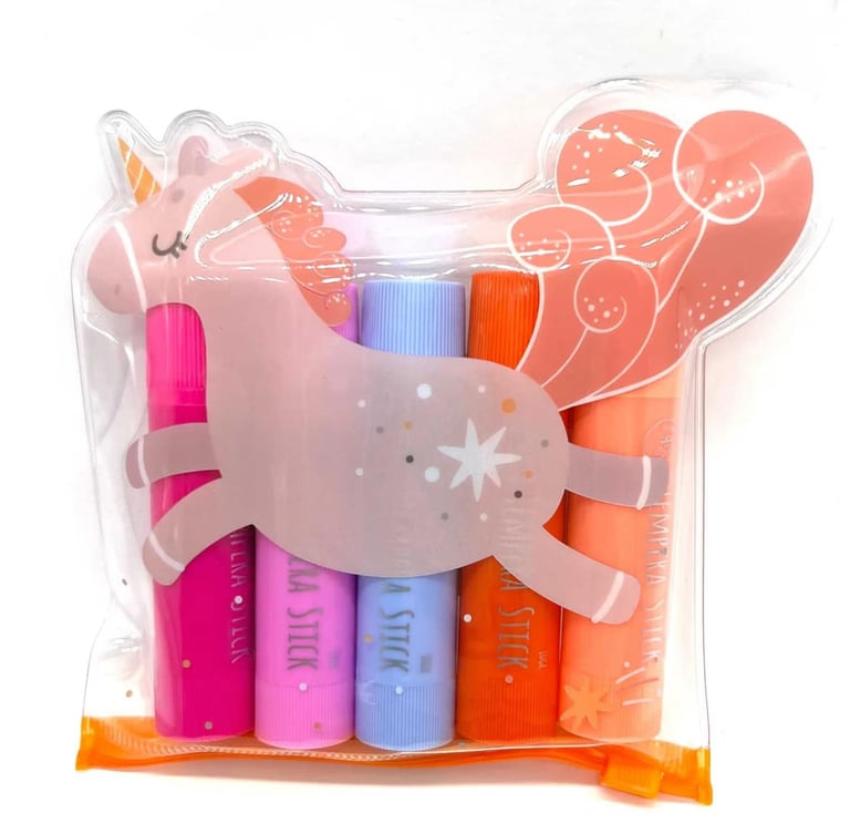 Lulubug Malstifte Supersoft, 5er Set, Einhorn