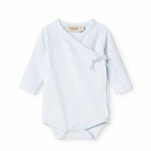 MarMar Copenhagen Baby Langarm-Body Belita Light Blue