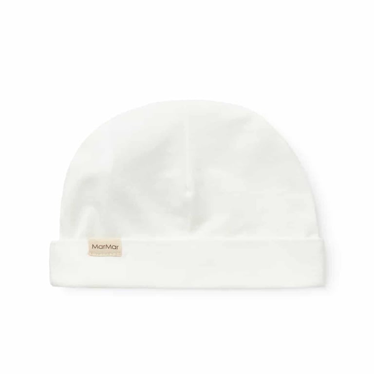 MarMar Copenhagen Baby Mütze Aiko Gentle White