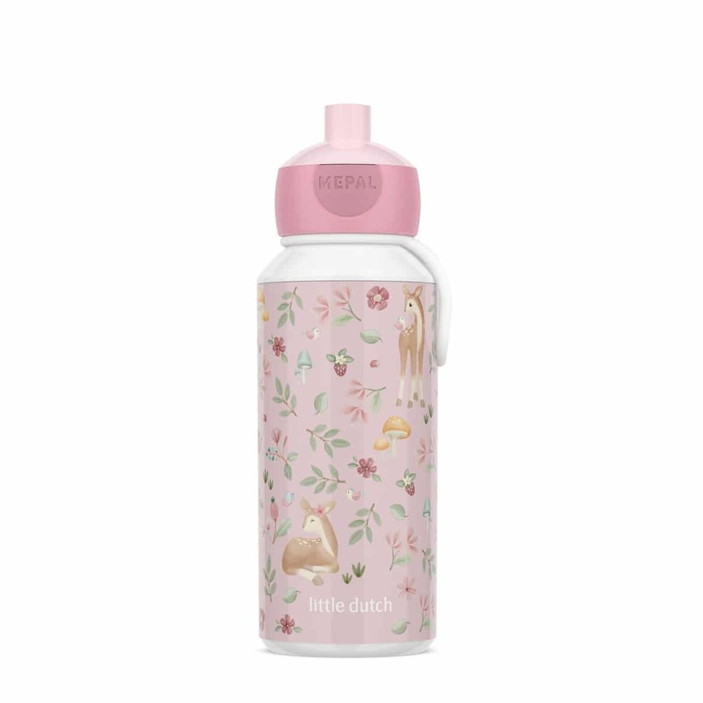 Mepal Trinkflasche Pop-Up Campus 400 ml, Fairy Garden