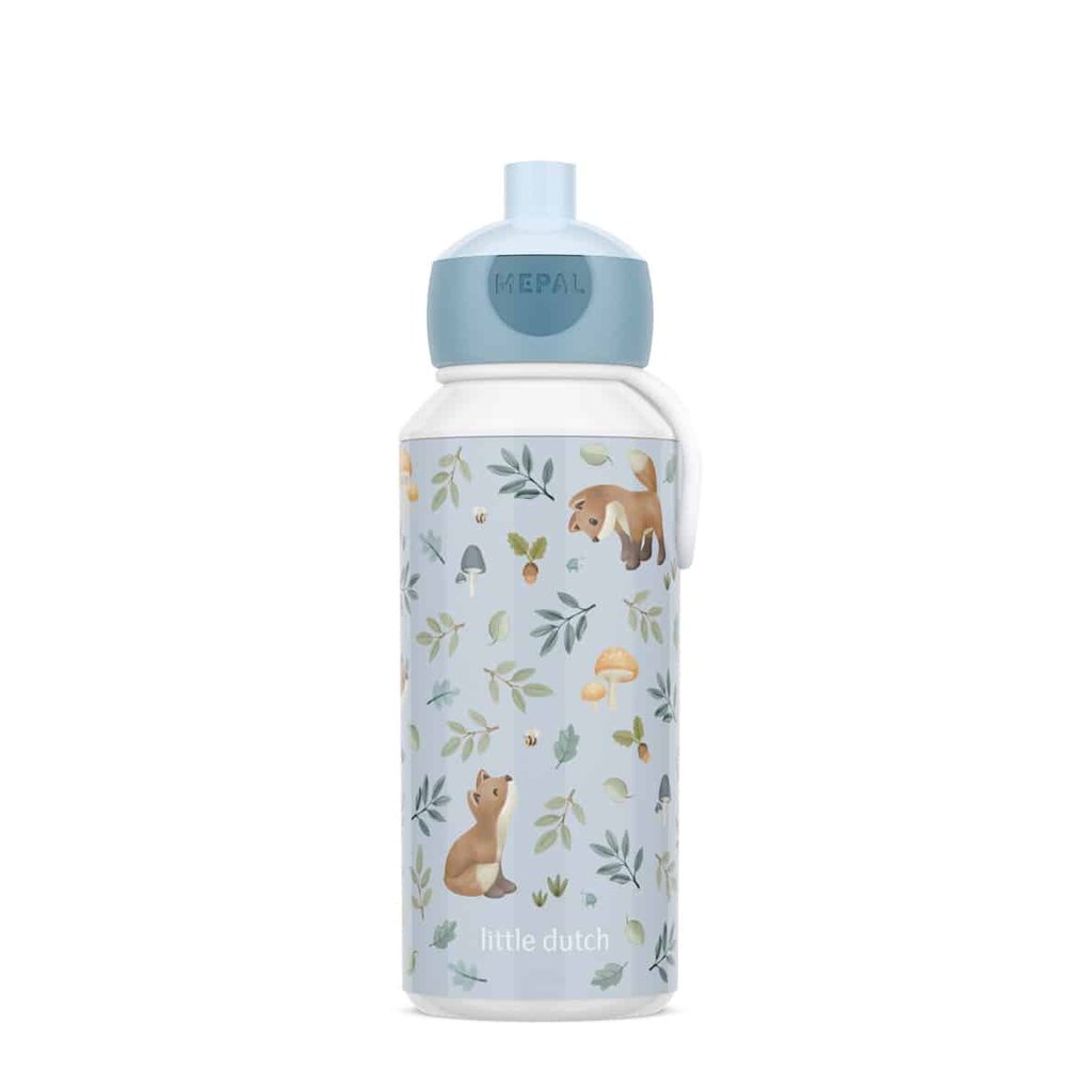 Mepal Trinkflasche Pop-Up Campus 400 ml, forest friends